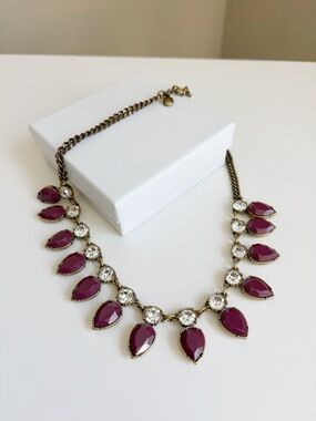 J. Crew Vintage Crystal Necklace